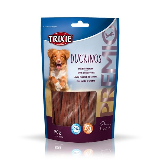 Przysmak dla psa TRIXIE Premio Duckinos paski, 80 g Trixie