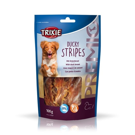 Przysmak dla psa TRIXIE Premio Ducky Stripes, 100 g Trixie