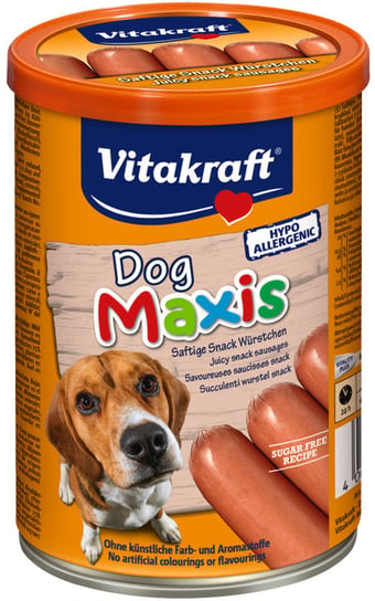 Przysmak dla psa VITAKRAFT Pies Maxis parówki, 400 g Vitakraft