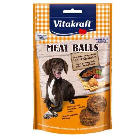 Przysmak dla psa VITAKRAFT Pies Meat Balls, 80 g Vitakraft