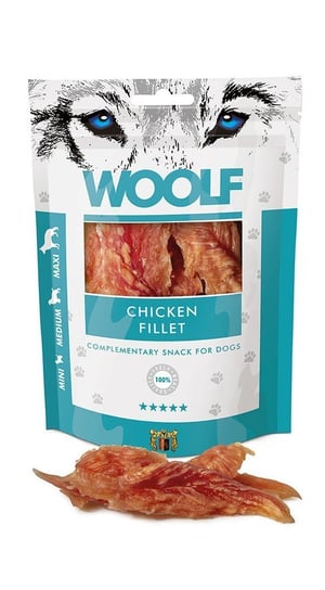 Przysmak dla psa WOOLF Chicken Fillet, 100 g WOOLF