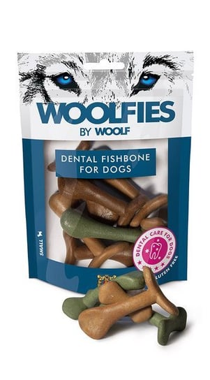 Przysmak dla psa WOOLF Dental Fishbone S, 200 g WOOLF