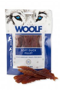 Przysmak dla psa WOOLF Przysmak Soft Duck Fillet, 100 g WOOLF