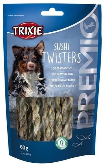 Przysmak dla psów TRIXIE Premio Sushi Twisters 100% Fisch, ryba, 60 g Trixie
