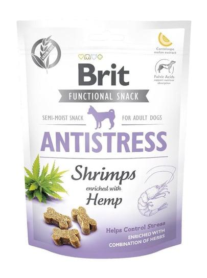 Przysmak z krewetką BRIT Care Dog Functional Snack Shrimp Antistress, 150 g Brit