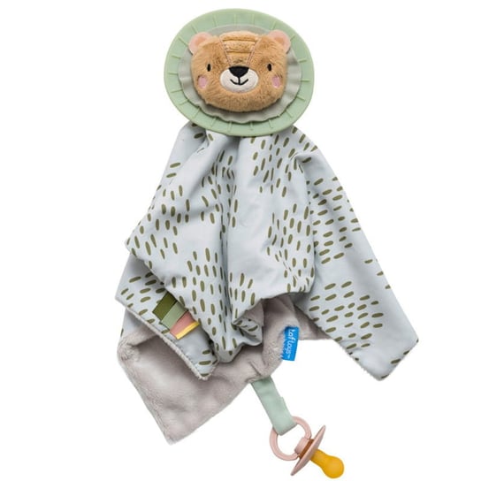 Przytulanka z gryzakiem i zawieszką do smoczka Lew Harry, Taf Toys Taf Toys