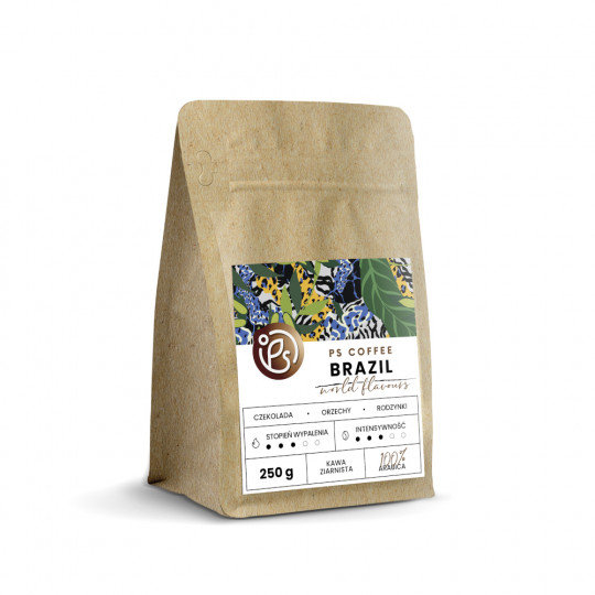 PS Coffee Brazil - Kawa ziarnista 250 g PROMIENIE SŁOŃCA