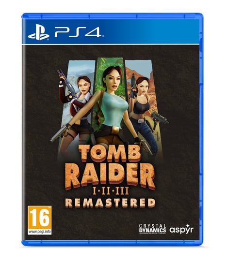 PS4: Tomb Raider I-III Remastered Starring Lara Croft Cenega