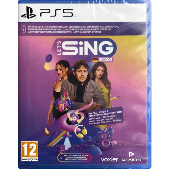 PS5 Let's Sing 2024 PLAION