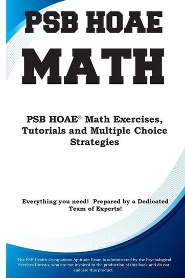 PSB HOAE Math Complete Test Preparation Inc.