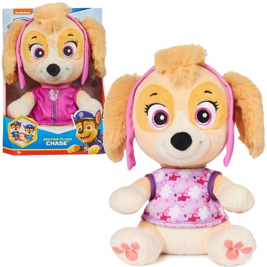 Psi Patrol Bedtime Plush Maskotka Skye pluszak miękka przytulanka 25 cm Psi Patrol