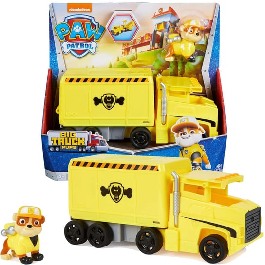 Psi Patrol Big Truck Pups ciężarówka Rubble figurka i pojazd Spin Master