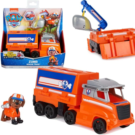 Psi Patrol Big Truck Pups ciężarówka Zuma figurka i pojazd Spin Master
