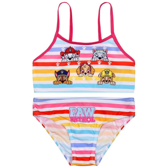 Psi Patrol Dwuczęściowy strój kąpielowy, dziewczęcy kostium kąpielowy, kolorowy 3-4 lata 98/104 cm sarcia.eu