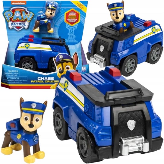 Psi Patrol Figurka Chase Pojazd Policja Radiowóz Dla Dziecka Zestaw Prezent Inna marka