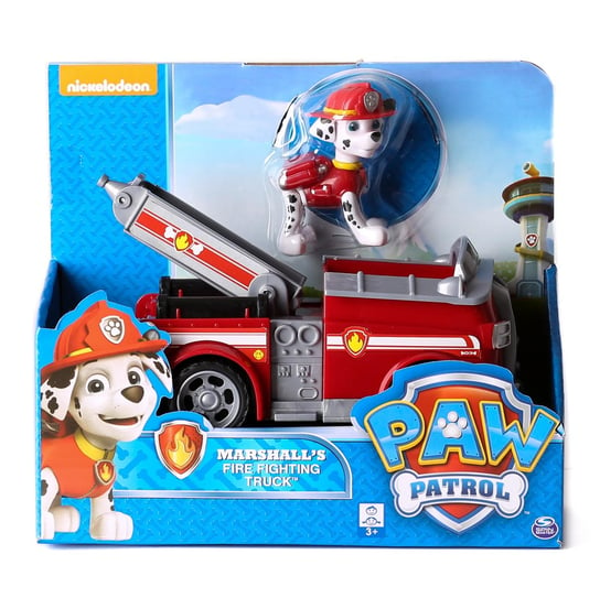 Psi Patrol, figurka Marshall i wóz strażacki Spin Master