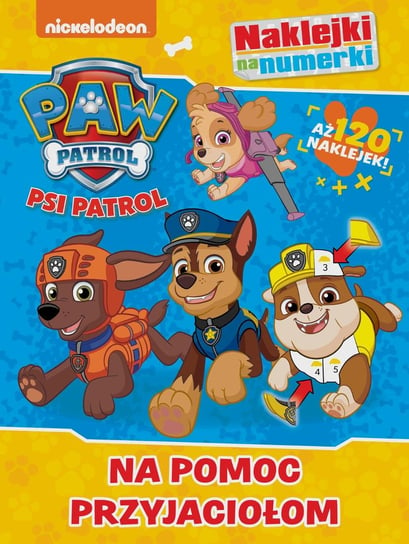 Psi Patrol Naklejki na Numerki Media Service Zawada Sp. z o.o.