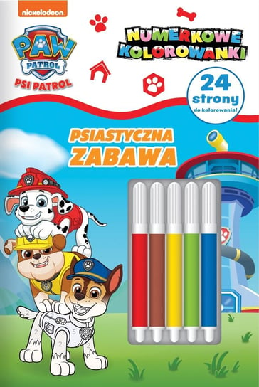 Psi Patrol Numerkowe Kolorowanki Media Service Zawada Sp. z o.o.