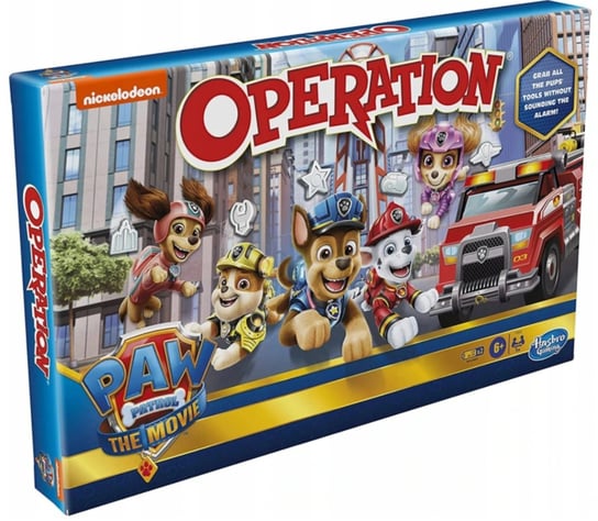 Psi Patrol, Operacja Psi Patrol, F3522, gra planszowa, rodzinna, Hasbro Hasbro