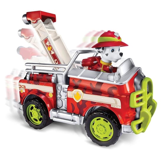 Psi Patrol, pojazd ratunkowy Wóz strażacki Jungle, Zestaw Spin Master