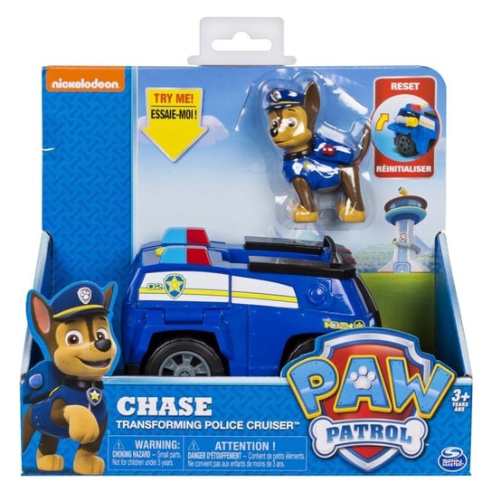 Psi Patrol, pojazd z figurką, Chase Spin Master