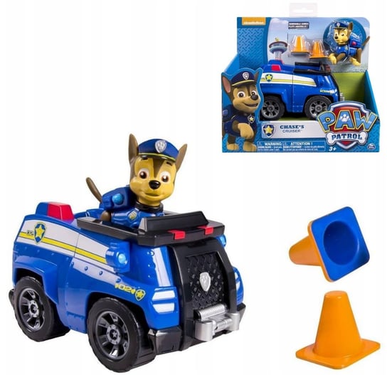Psi Patrol, pojazd z figurką Chase Spin Master
