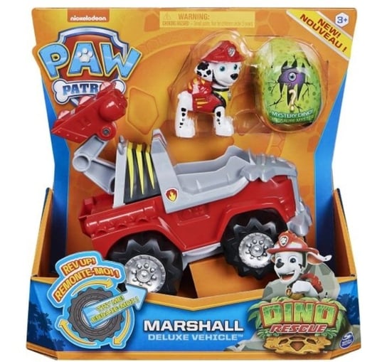 Psi Patrol, pojazd z figurką Dino Marshall Spin Master