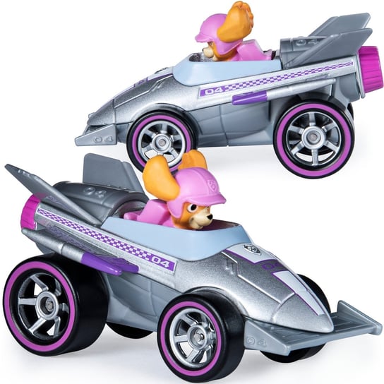 Psi Patrol, pojazd z figurką Ready Race Rescue Skye Spin Master