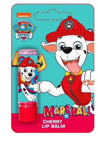 psi patrol pomadka ochronna dla dzieci marshall cherry Nickelodeon
