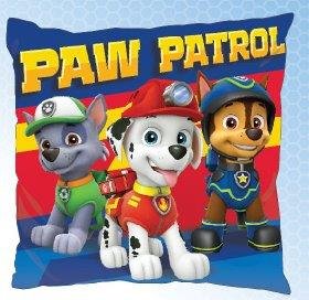Psi Patrol, Powłoczka na jasiek, 3D, 40x40 cm, Niebieska Detexpol