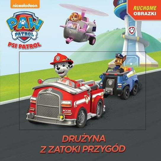 Psi Patrol Ruchome Obrazki Książka z Kartą 3D Media Service Zawada Sp. z o.o.
