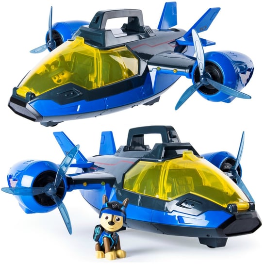 Psi Patrol, samolot Patrolowiec Misja z figurką Chase'a Spin Master