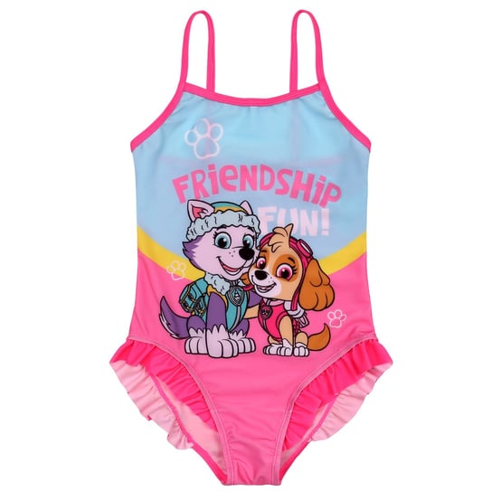 Psi Patrol Skye Everest Jednoczęściowy strój kąpielowy dziewczęcy, różowy kostium kąpielowy 3-4 lata 98/104 cm sarcia.eu