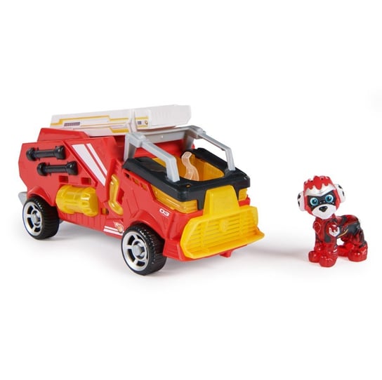 Psi Patrol The Mighty Movie Wielki Film Zestaw figurka Marshall pojazd czerwone auto wóz strażacki światło dźwięk Psi Patrol