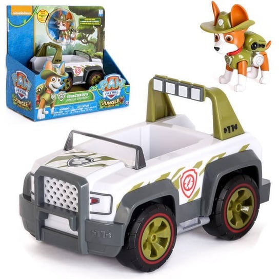Psi Patrol Tracker Figurka + Auto Jungle Rescue Spin Master