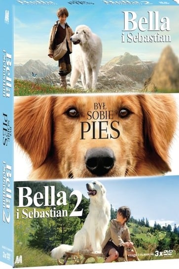 Psia kolekcja: Bella i Sebastian/Bella i Sebastian 2/Był sobie pies (wydanie książkowe) Hallstrom Lasse