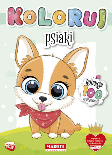 Psiaki. Koloruj 