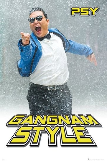 Psy Gangnam Snow - plakat 61x91,5 cm GBeye