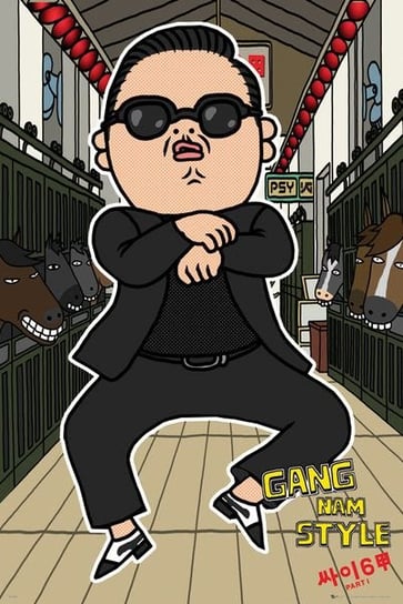 Psy Gangnam Style - plakat 61x91,5 cm GBeye