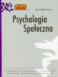 Psychologia społeczna Opracowanie zbiorowe