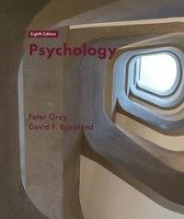 Psychology Gray Peter O., Bjorklund David