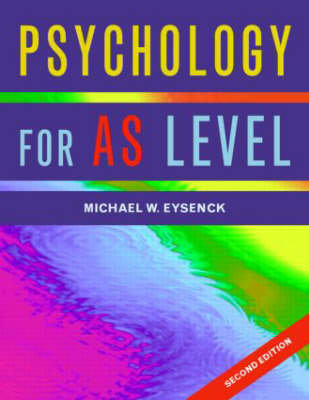 Psychology for As Level Eysenck Michael