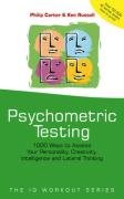 Psychometric Testing Carter Philip, Russell Ken