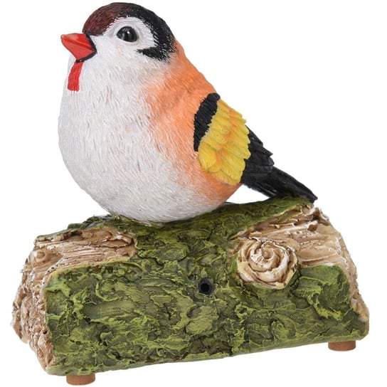 Ptak odgrywający melodie, 14 cm, figurka dekoracyjna ProGarden