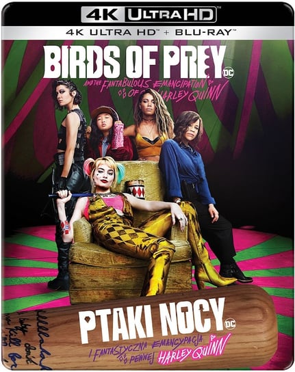 Ptaki nocy i fantastyczna emancypacja pewnej Harley Quinn (Steelbook 4K) Yan Cathy