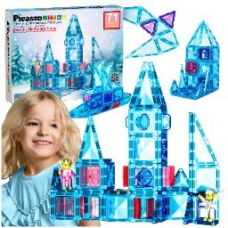 Ptm71 Klocki Magnetyczne 71W1 Picasso Tiles konstrukcyjne PicassoTiles