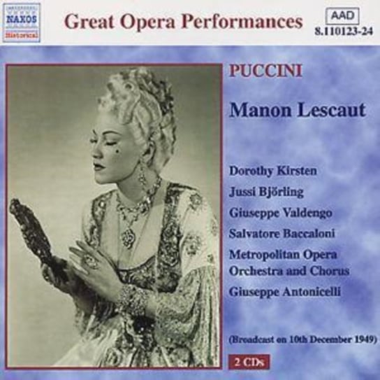 PUCCINI GREAT OPERA PERF LESCA Kirsten Dorothy