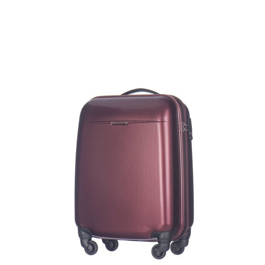 Puccini, Mała kabinowa walizka, Voyager, PC005C 3B, bordowa PUCCINI