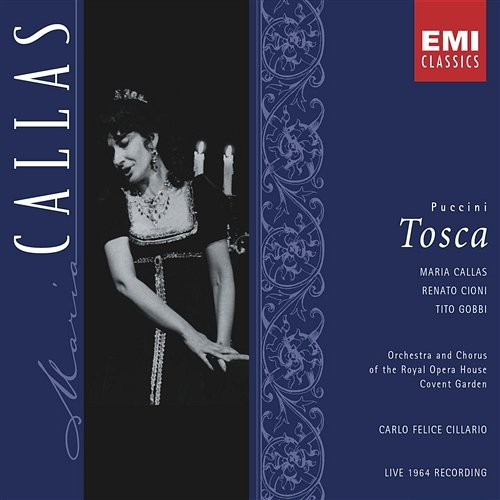 Puccini: Tosca, Act 2 Scene 5: "Or gli perdono!" (Tosca) Maria Callas, Orchestra Of The Royal Opera House, Covent Garden, Carlo Felice Cillario
