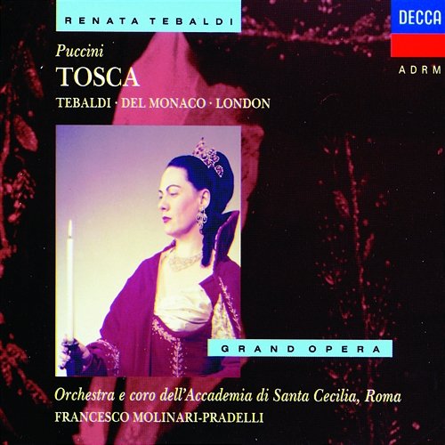 "Tosca è un buon falco!" Francesco Molinari-Pradelli, Orchestra dell'Accademia Nazionale di Santa Cecilia, George London, Giovanni Morese